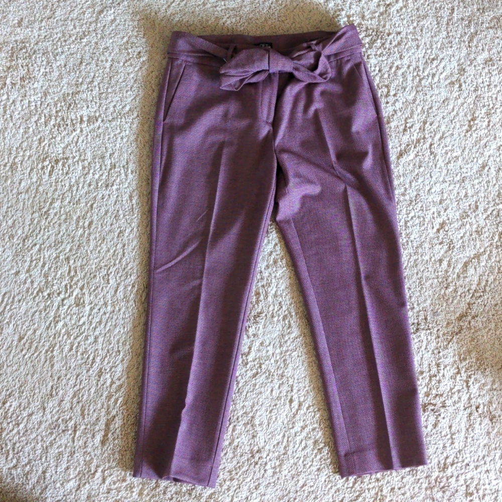 Women's tweed cropped pant